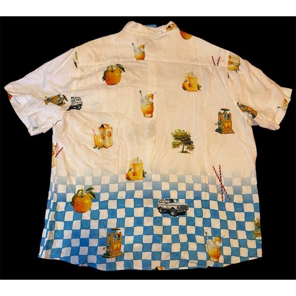 NWT Balls Beachwear Shirt Mens XXL Hawaiian Barstool Sports OJ - Picture 2 of 3